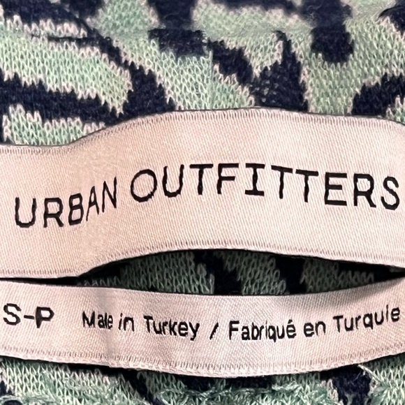 Urban Outfitters Blue and Green Casual Retro Flare Leg Bottoms Size S - Picture 6 of 9